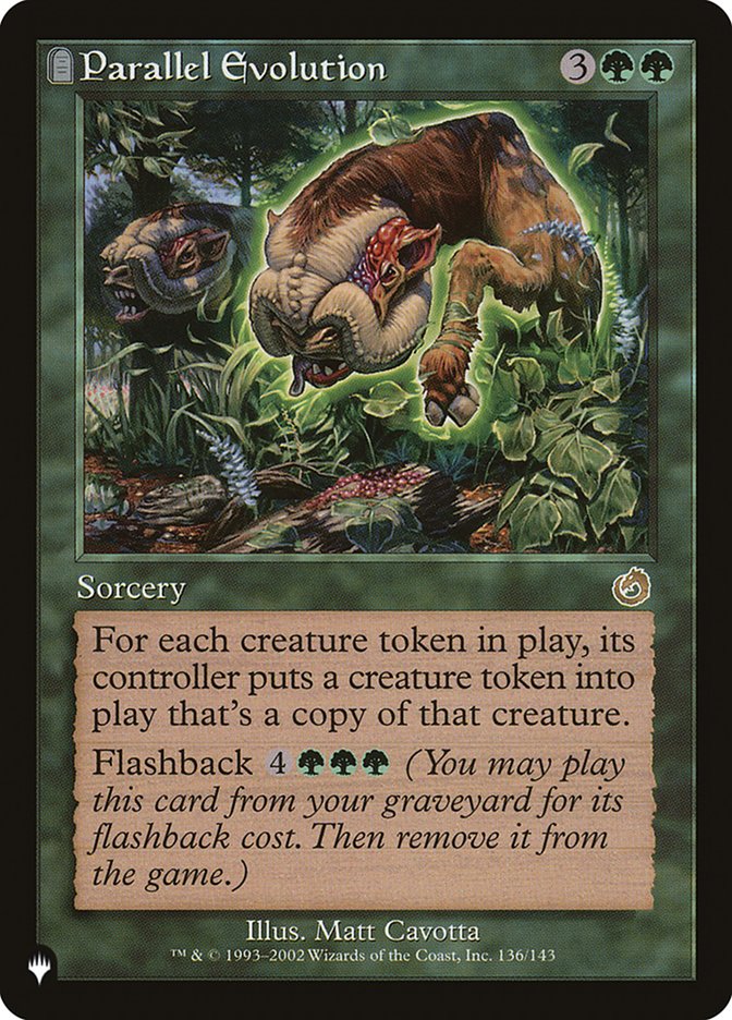 Parallel Evolution [The List] - Magic: The Gathering - Card Brawlers | Quebec | Canada |