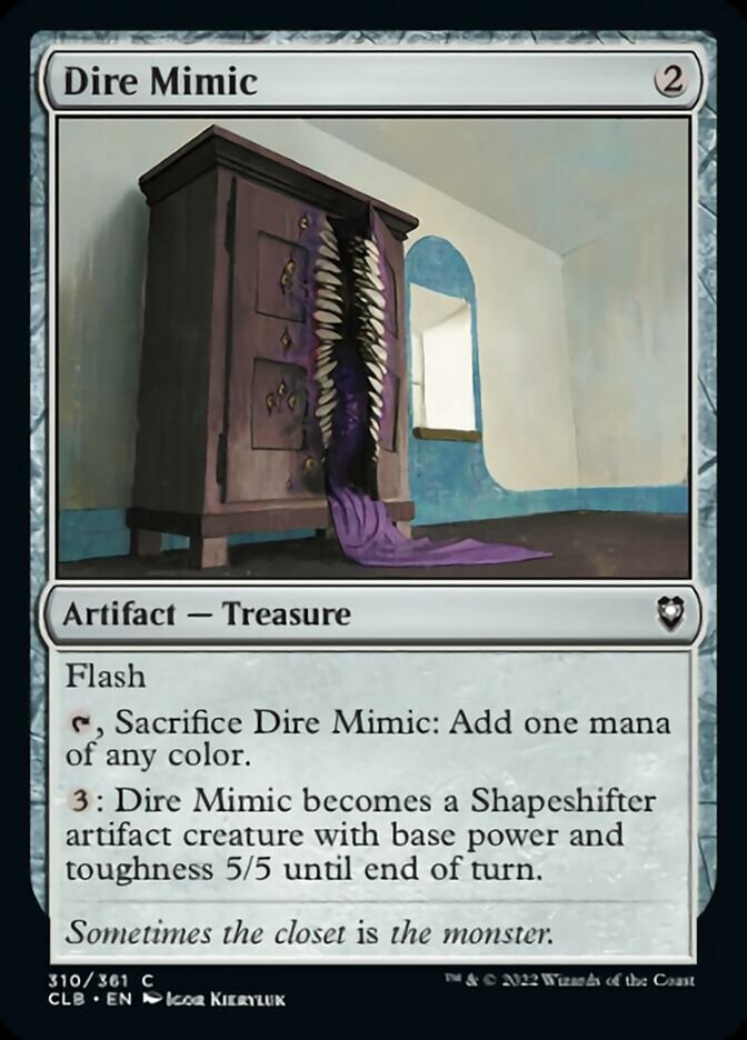 Dire Mimic [Commander Legends: Battle for Baldur's Gate] - Magic: The Gathering - Card Brawlers | Quebec | Canada |