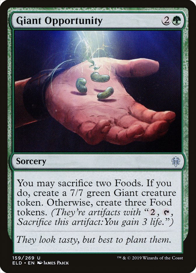 Giant Opportunity [Throne of Eldraine] - Magic: The Gathering - Card Brawlers | Quebec | Canada |