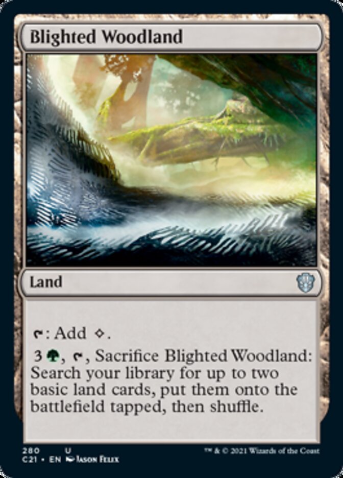Blighted Woodland [Commander 2021] - Magic: The Gathering - Card Brawlers | Quebec | Canada |
