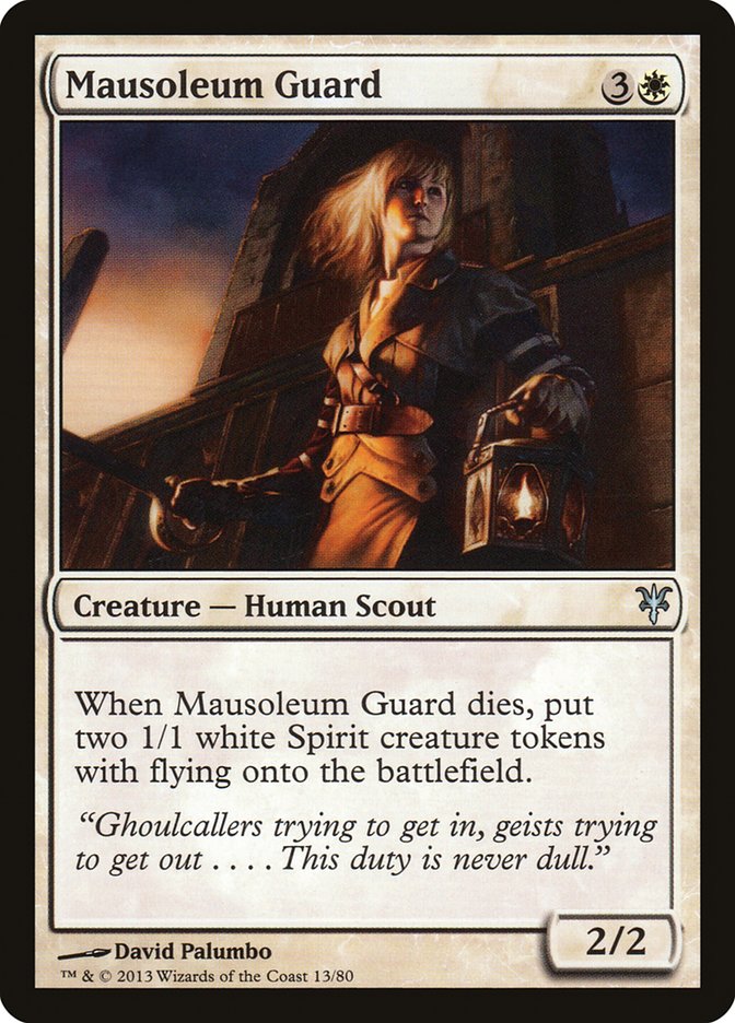 Mausoleum Guard [Duel Decks: Sorin vs. Tibalt] - Magic: The Gathering - Card Brawlers | Quebec | Canada |