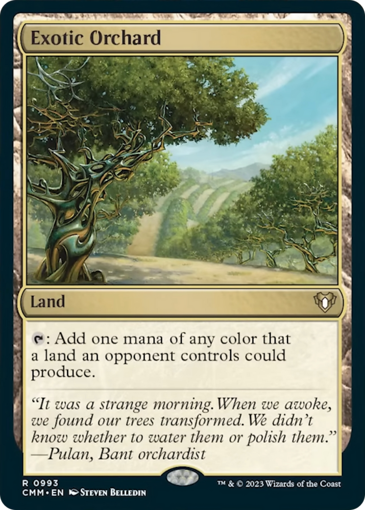 Exotic Orchard [Commander Masters] - Magic: The Gathering - Card Brawlers | Quebec | Canada |