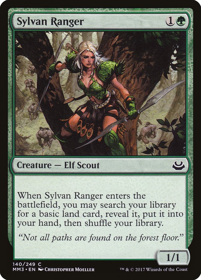 Sylvan Ranger [Modern Masters 2017] - Magic: The Gathering - Card Brawlers | Quebec | Canada |