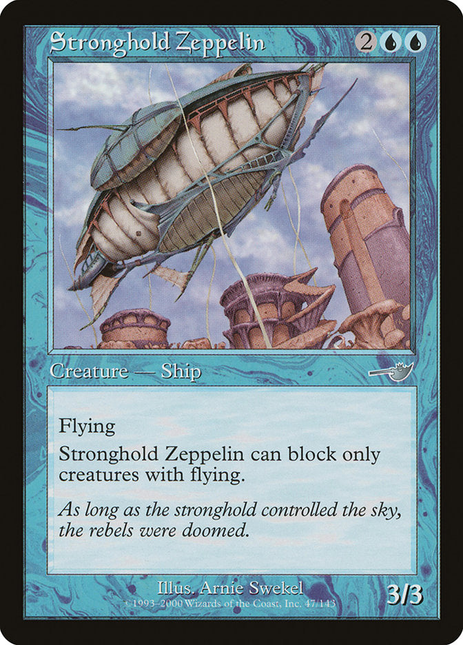 Stronghold Zeppelin [Nemesis] - Magic: The Gathering - Card Brawlers | Quebec | Canada |