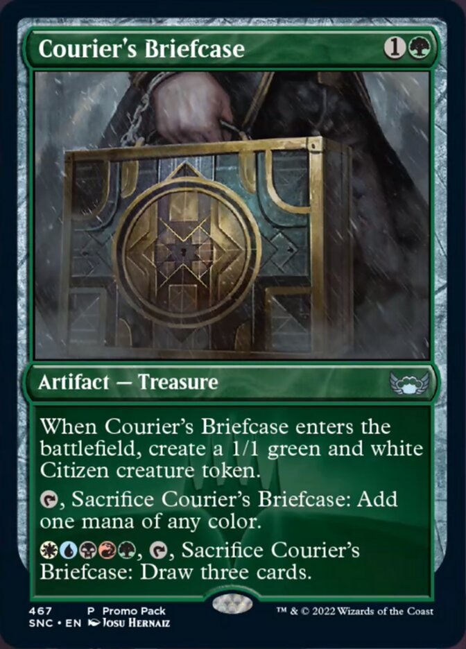 Courier's Briefcase (Promo Pack) [Streets of New Capenna] - Magic: The Gathering - Card Brawlers | Quebec | Canada |
