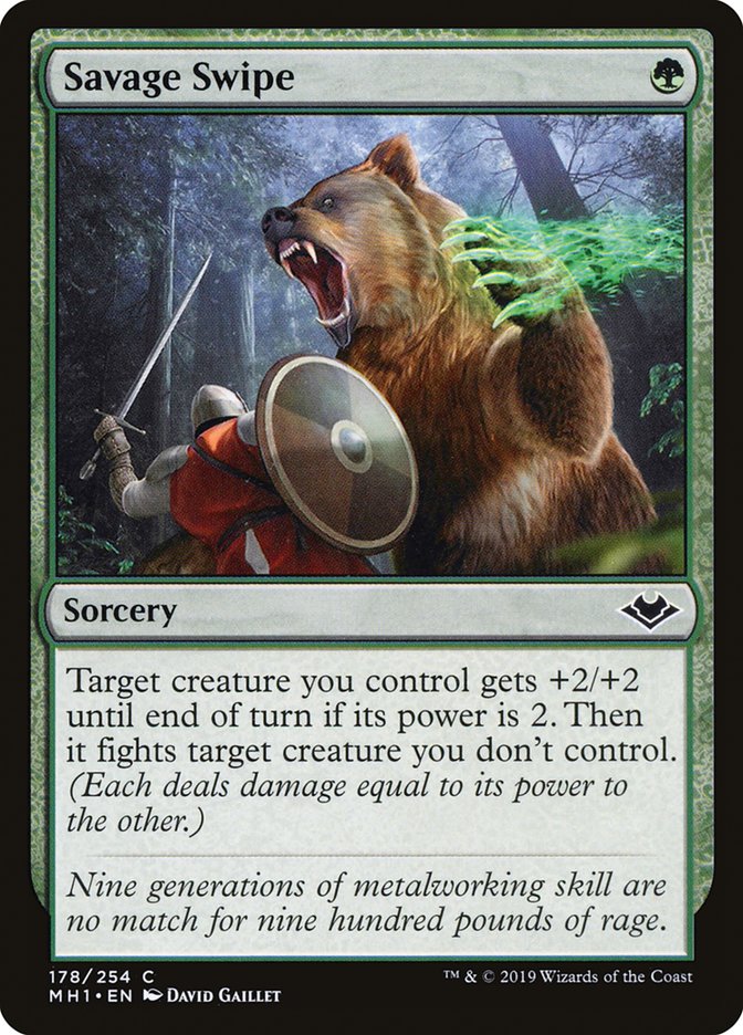 Savage Swipe [Modern Horizons] - Magic: The Gathering - Card Brawlers | Quebec | Canada |