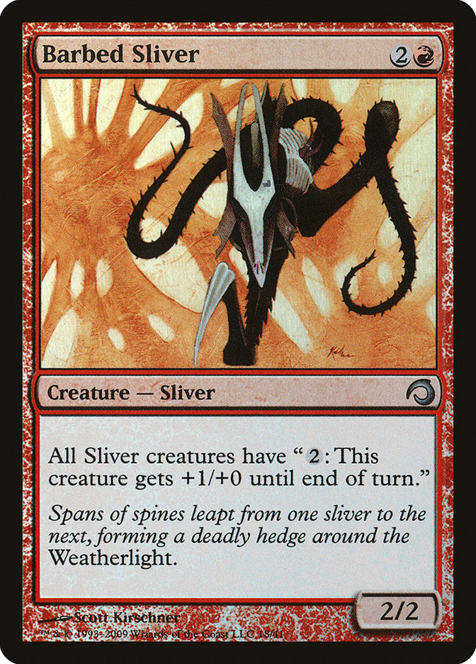 Barbed Sliver [Premium Deck Series: Slivers] - Magic: The Gathering - Card Brawlers | Quebec | Canada |