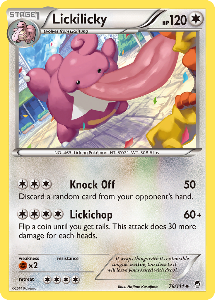 Lickilicky (79/111) [XY: Furious Fists] - Pokémon - Card Brawlers | Quebec | Canada |