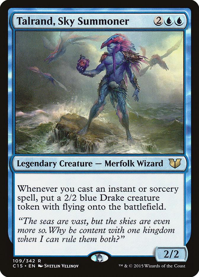 Talrand, Sky Summoner [Commander 2015] - Magic: The Gathering - Card Brawlers | Quebec | Canada |