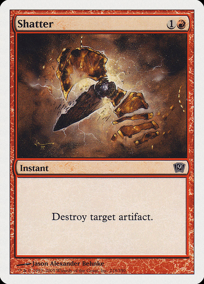 Shatter [Ninth Edition] - Magic: The Gathering - Card Brawlers | Quebec | Canada |
