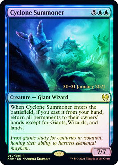 Cyclone Summoner [Kaldheim Prerelease Promos] - Magic: The Gathering - Card Brawlers | Quebec | Canada |