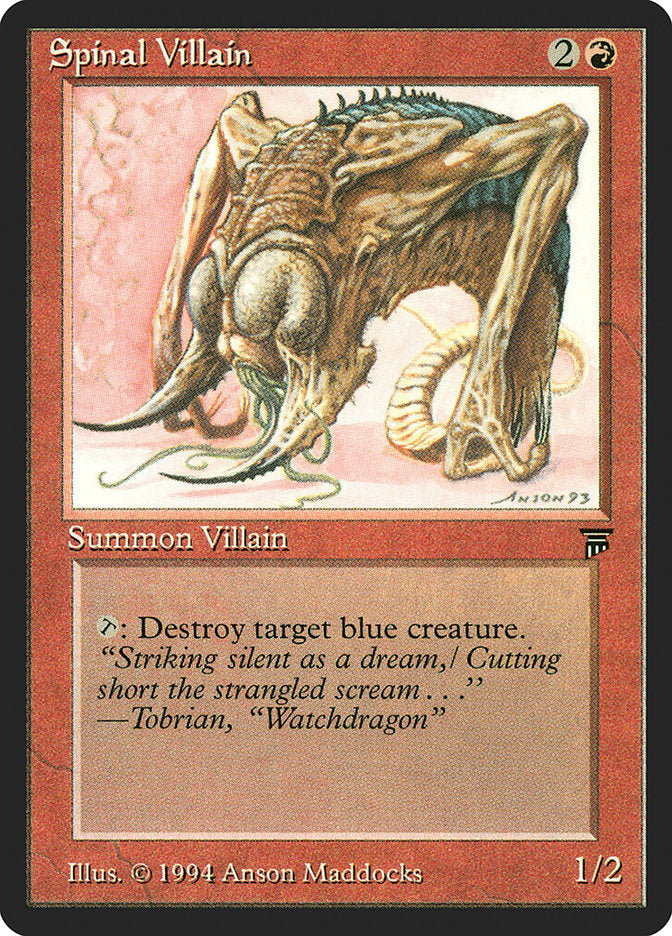 Spinal Villain [Legends] - Magic: The Gathering - Card Brawlers | Quebec | Canada |