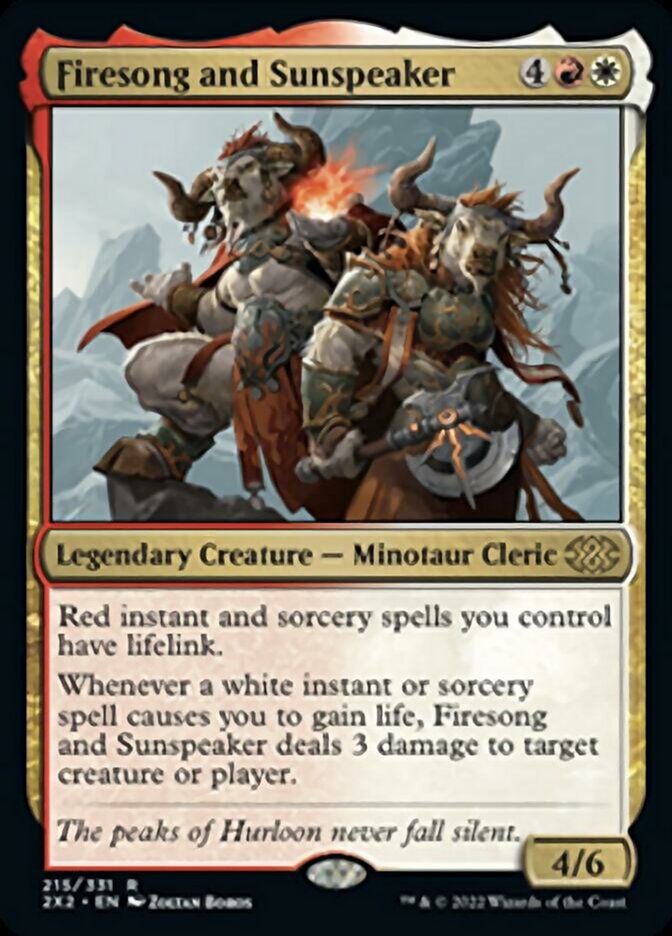 Firesong and Sunspeaker [Double Masters 2022] - Magic: The Gathering - Card Brawlers | Quebec | Canada |