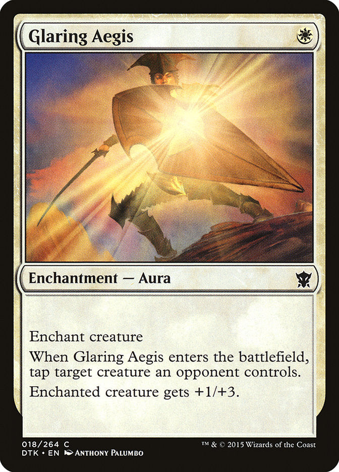 Glaring Aegis [Dragons of Tarkir] - Magic: The Gathering - Card Brawlers | Quebec | Canada |