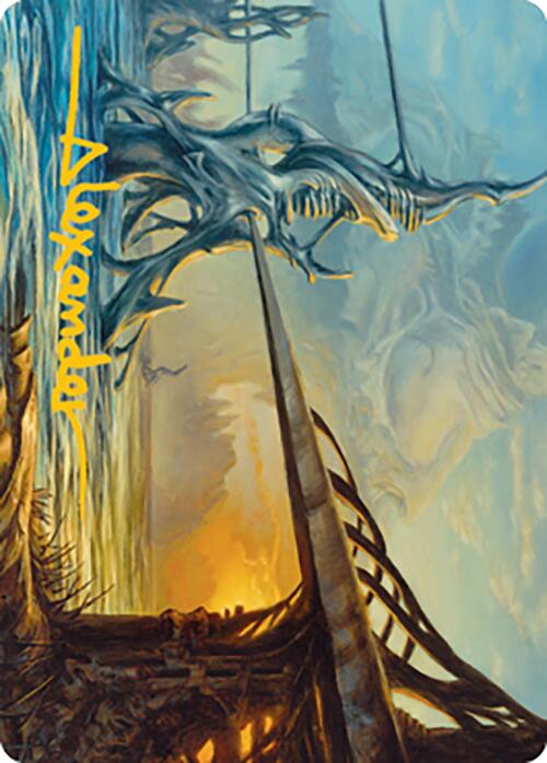 Razortide Bridge Art Card (Gold-Stamped Signature) [Modern Horizons 2 Art Series] - Magic: The Gathering - Card Brawlers | Quebec | Canada |