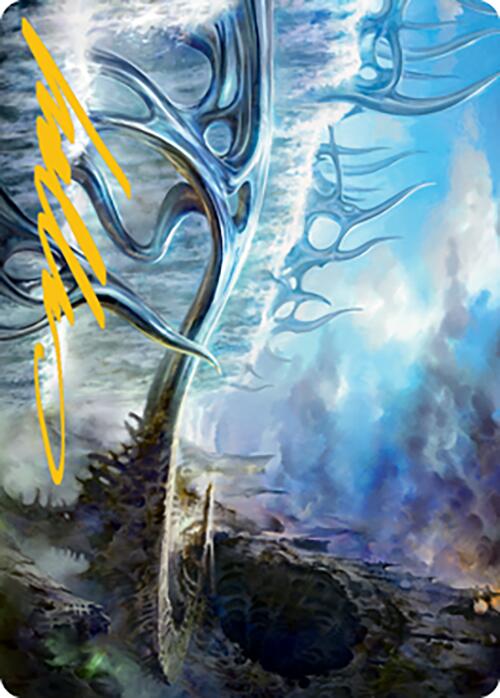 Mistvault Bridge Art Card (Gold-Stamped Signature) [Modern Horizons 2 Art Series] - Magic: The Gathering - Card Brawlers | Quebec | Canada |