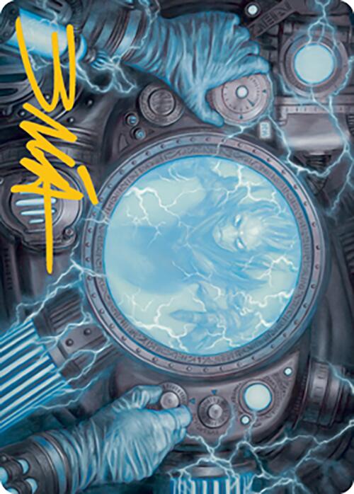 Recalibrate Art Card (Gold-Stamped Signature) [Modern Horizons 2 Art Series] - Magic: The Gathering - Card Brawlers | Quebec | Canada |