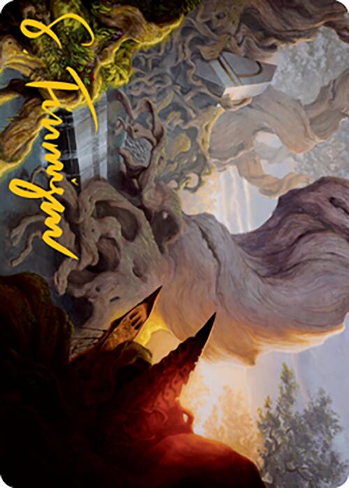 Yavimaya, Cradle of Growth Art Card (Gold-Stamped Signature) [Modern Horizons 2 Art Series] - Magic: The Gathering - Card Brawlers | Quebec | Canada |