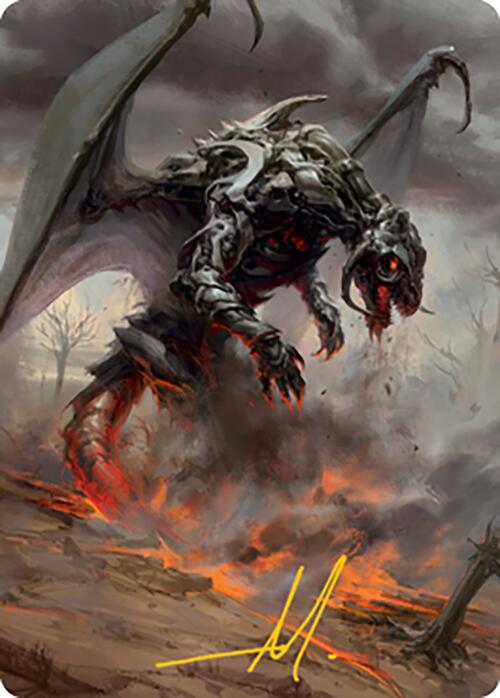 Scion of Draco Art Card (Gold-Stamped Signature) [Modern Horizons 2 Art Series] - Magic: The Gathering - Card Brawlers | Quebec | Canada |