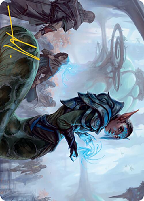 Lonis, Cryptozoologist Art Card (Gold-Stamped Signature) [Modern Horizons 2 Art Series] - Magic: The Gathering - Card Brawlers | Quebec | Canada |