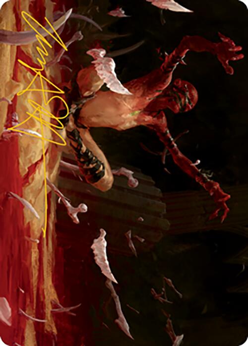 Bone Shards Art Card (Gold-Stamped Signature) [Modern Horizons 2 Art Series] - Magic: The Gathering - Card Brawlers | Quebec | Canada |
