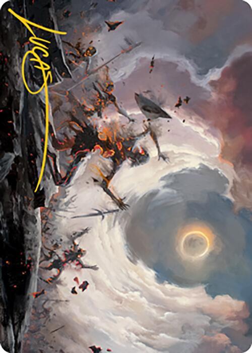 Damn Art Card (Gold-Stamped Signature) [Modern Horizons 2 Art Series] - Magic: The Gathering - Card Brawlers | Quebec | Canada |