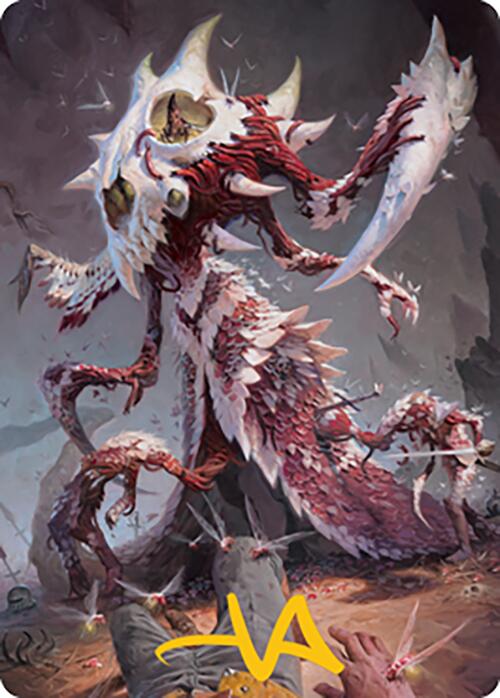 Grist, the Hunger Tide Art Card (56) (Gold-Stamped Signature) [Modern Horizons 2 Art Series] - Magic: The Gathering - Card Brawlers | Quebec | Canada |