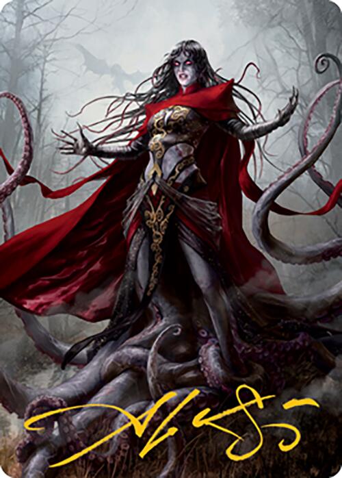 Geyadrone Dihada Art Card (53) (Gold-Stamped Signature) [Modern Horizons 2 Art Series] - Magic: The Gathering - Card Brawlers | Quebec | Canada |