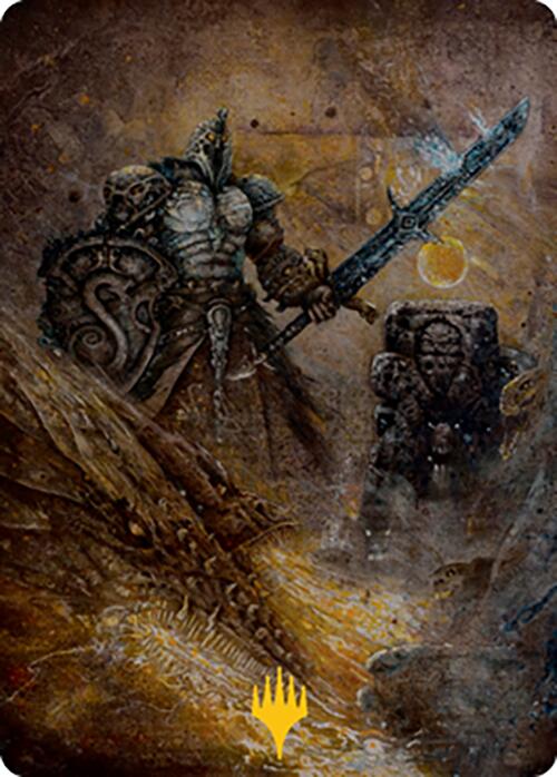 Dakkon, Shadow Slayer Art Card (48) (Gold-Stamped Signature) [Modern Horizons 2 Art Series] - Magic: The Gathering - Card Brawlers | Quebec | Canada |