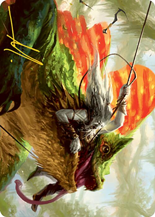 Captured by Lagacs Art Card (Gold-Stamped Signature) [Modern Horizons 2 Art Series] - Magic: The Gathering - Card Brawlers | Quebec | Canada |