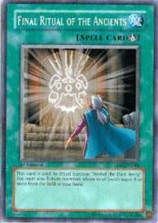 Final Ritual of the Ancients (TLM-EN044) Common / Short Print