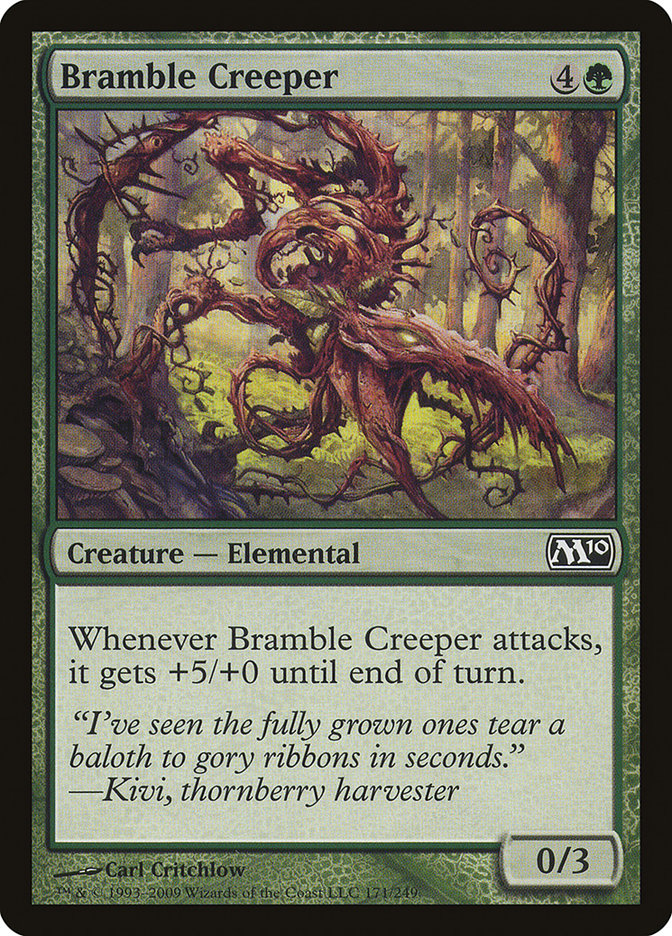 Bramble Creeper [Magic 2010] - Magic: The Gathering - Card Brawlers | Quebec | Canada |