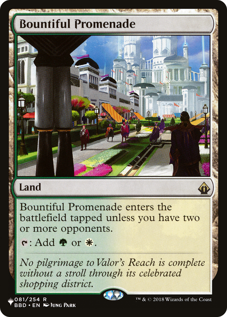 Bountiful Promenade [The List] - Magic: The Gathering - Card Brawlers | Quebec | Canada |