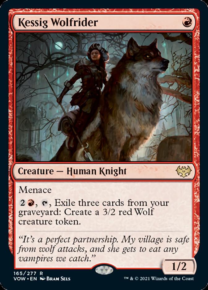 Kessig Wolfrider [Innistrad: Crimson Vow] - Magic: The Gathering - Card Brawlers | Quebec | Canada |