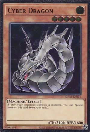 Cyber Dragon [OP16-EN001] Ultimate Rare - Yu-Gi-Oh! - Card Brawlers | Quebec | Canada |
