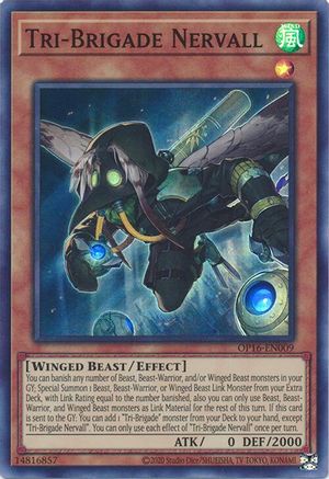 Tri-Brigade Nervall [OP16-EN009] Super Rare - Yu-Gi-Oh! - Card Brawlers | Quebec | Canada |