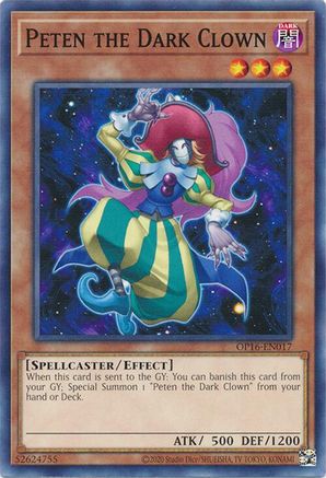 Peten the Dark Clown [OP16-EN017] Common
