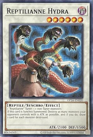 Reptilianne Hydra [OP16-EN020] Common - Yu-Gi-Oh! - Card Brawlers | Quebec | Canada |