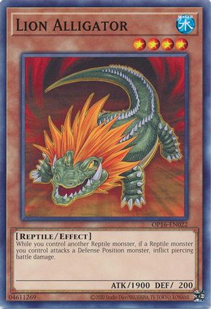 Lion Alligator [OP16-EN022] Common - Yu-Gi-Oh! - Card Brawlers | Quebec | Canada |