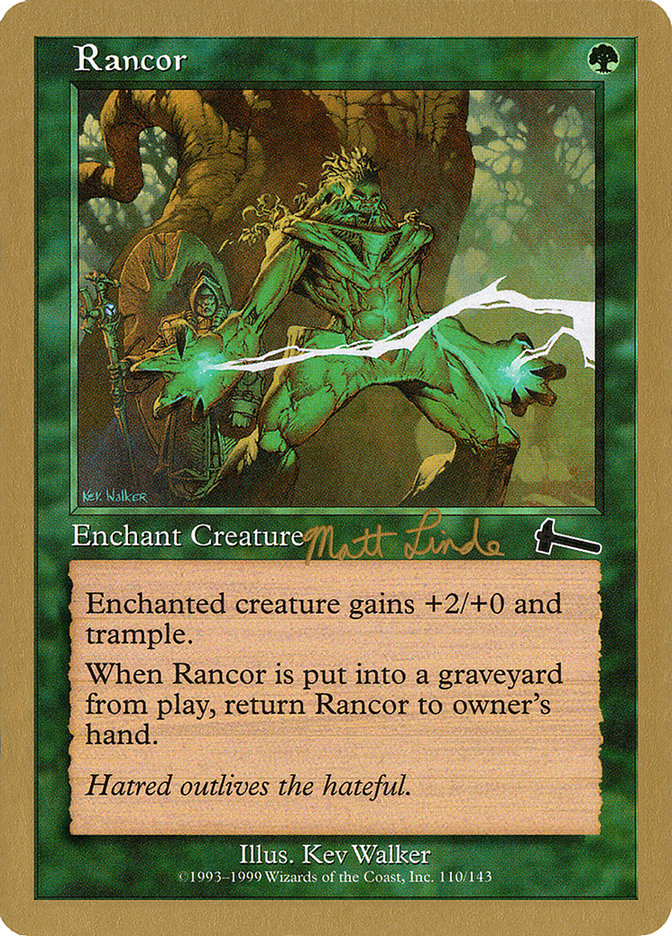 Rancor (Matt Linde) [World Championship Decks 1999] - Magic: The Gathering - Card Brawlers | Quebec | Canada |