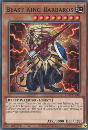 Beast King Barbaros [EGS1-EN008] Common - Yu-Gi-Oh! - Card Brawlers | Quebec | Canada |