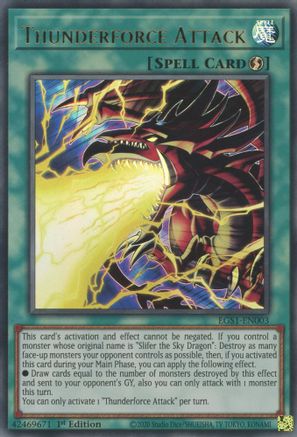 Thunderforce Attack [EGS1-EN003] Ultra Rare - Yu-Gi-Oh! - Card Brawlers | Quebec | Canada |