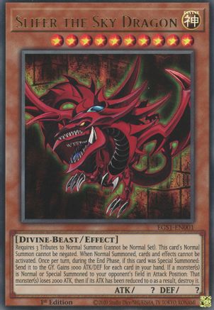 Slifer the Sky Dragon [EGS1-EN001] Ultra Rare - Yu-Gi-Oh! - Card Brawlers | Quebec | Canada |