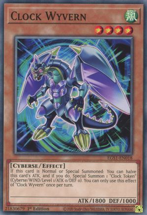 Clock Wyvern [EGS1-EN018] Common - Yu-Gi-Oh! - Card Brawlers | Quebec | Canada |