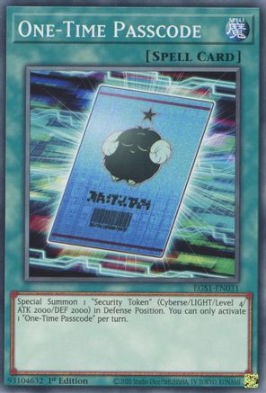 One-Time Passocde [EGS1-EN031] Common - Yu-Gi-Oh! - Card Brawlers | Quebec | Canada |