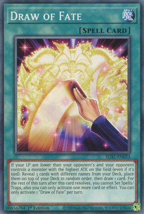 Draw of Fate [EGS1-EN033] Common - Yu-Gi-Oh! - Card Brawlers | Quebec | Canada |