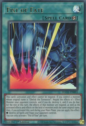 Fist of Fate [EGO1-EN003] Ultra Rare - Yu-Gi-Oh! - Card Brawlers | Quebec | Canada |