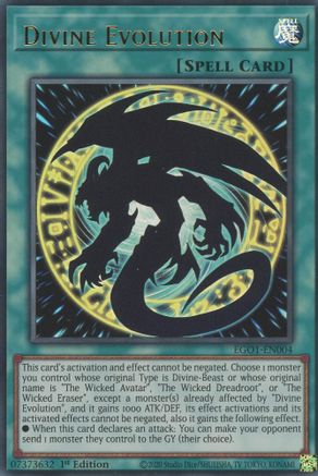 Divine Evolution [EGO1-EN004] Ultra Rare - Yu-Gi-Oh! - Card Brawlers | Quebec | Canada |