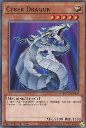 Cyber Dragon [EGO1-EN009] Common - Yu-Gi-Oh! - Card Brawlers | Quebec | Canada |