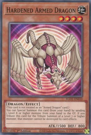 Hardened Armed Dragon [EGO1-EN010] Common